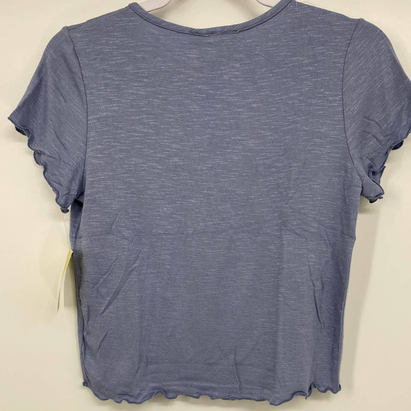 Forever Rose Couture Juniors Blue Short Sleeve Open Shrug Cardigan NEW XL - Picture 2 of 10